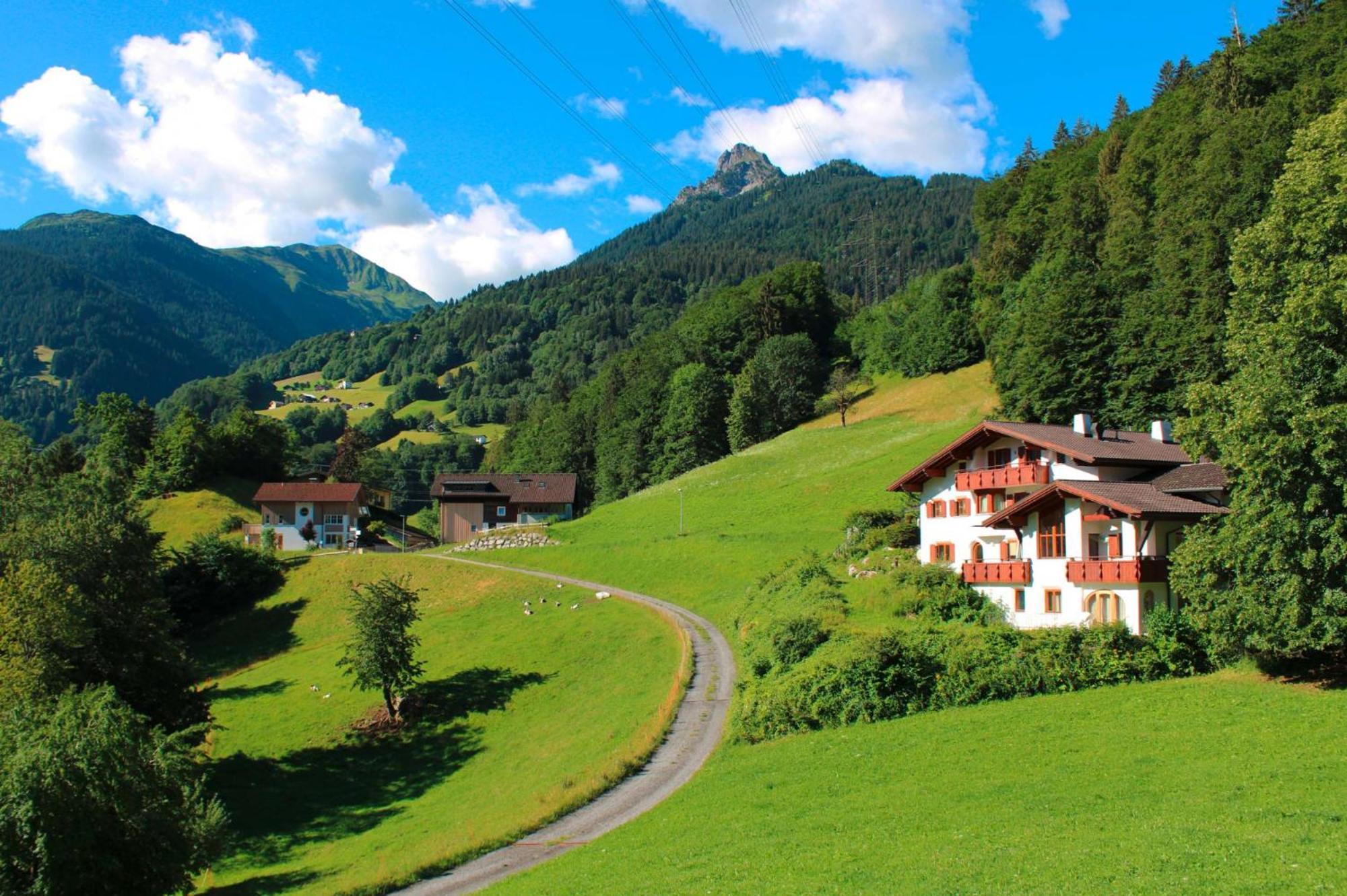Haus Kleiner Turm Apartment Schruns Exterior foto